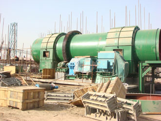 混合机减速机在韶钢安装