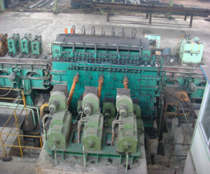 定径机齿轮在新良钢管厂运行